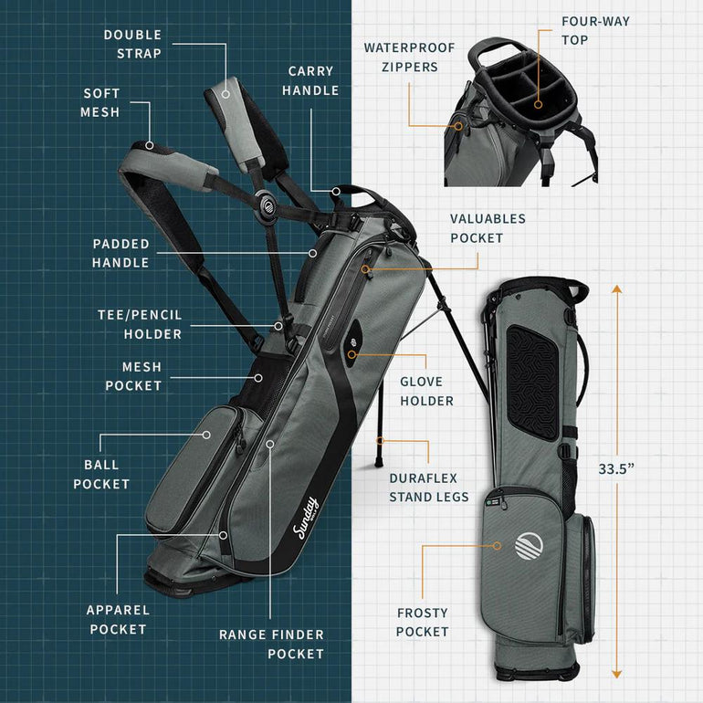 Sunday Golf El Camino Stand Bag