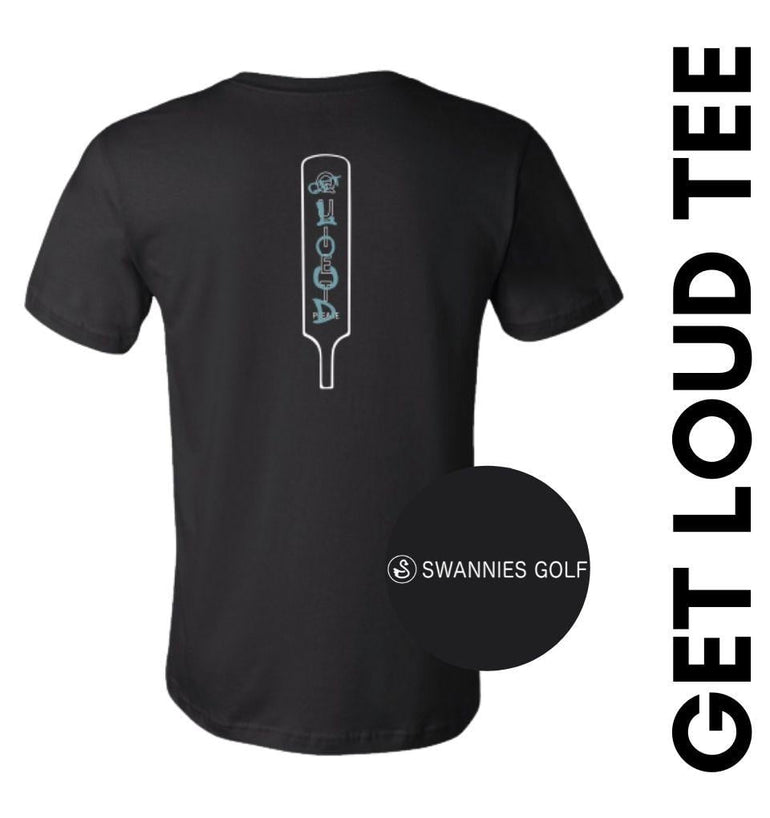 Swannies Black Swan Get Loud T-Shirt