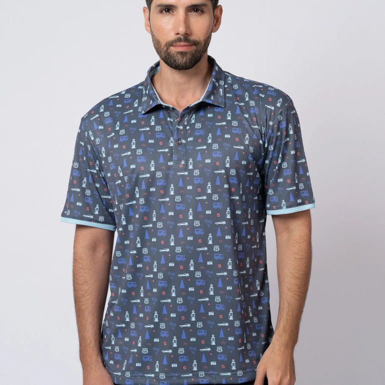 Swannies Men's Adventure Polo 25
