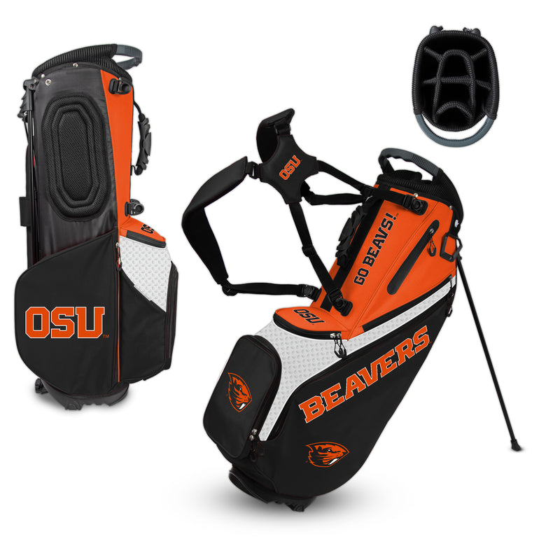 NCAA Team Effort Back Nine Oregon State Beavers Stand Bag