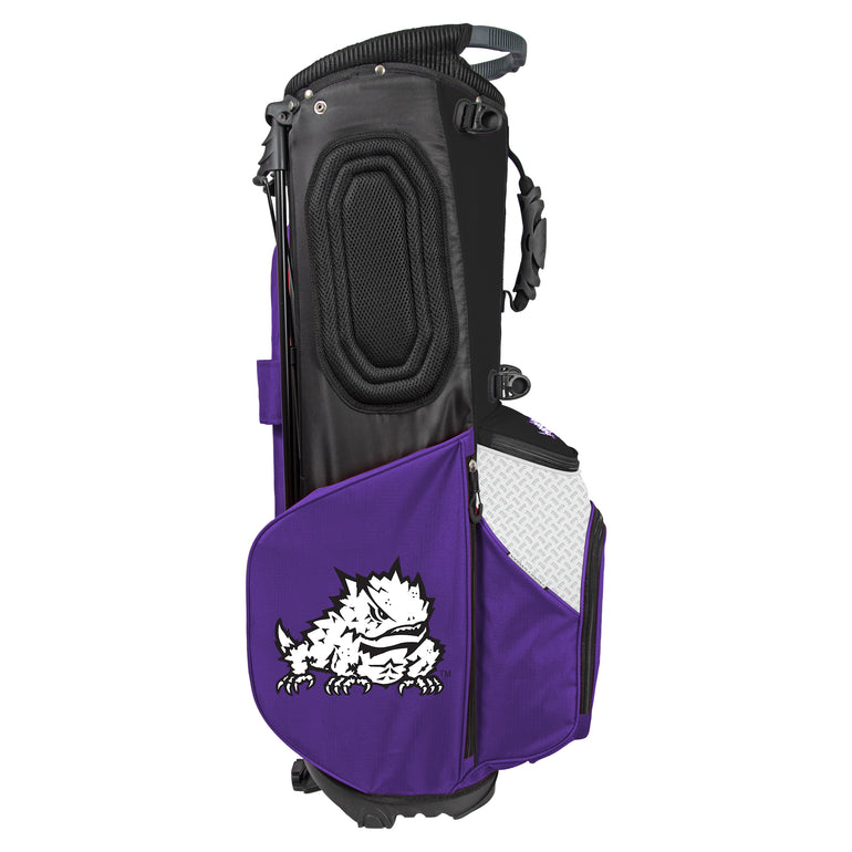 NCAA Team Effort Back Nine TCU Horned Frogs Stand Bag