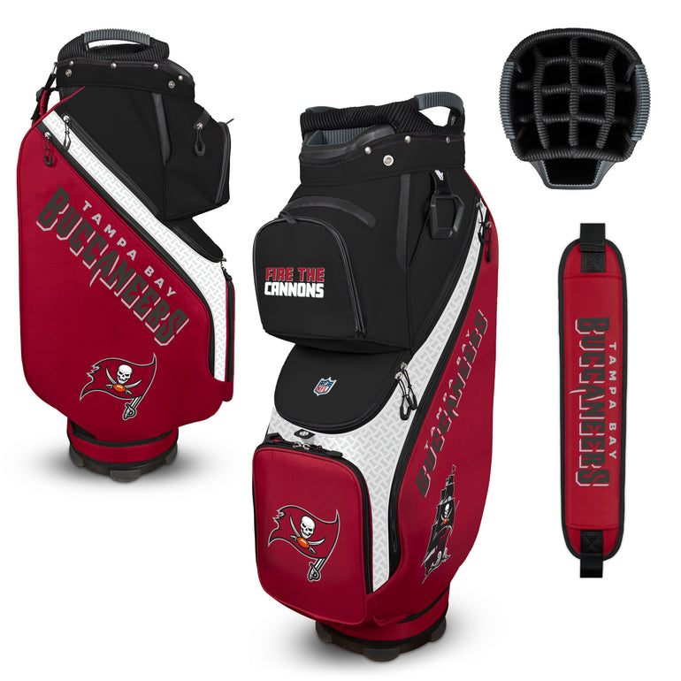 NFL Team Effort Clubhouse Cooler Tampa Bay Buccaneers Cart Bag