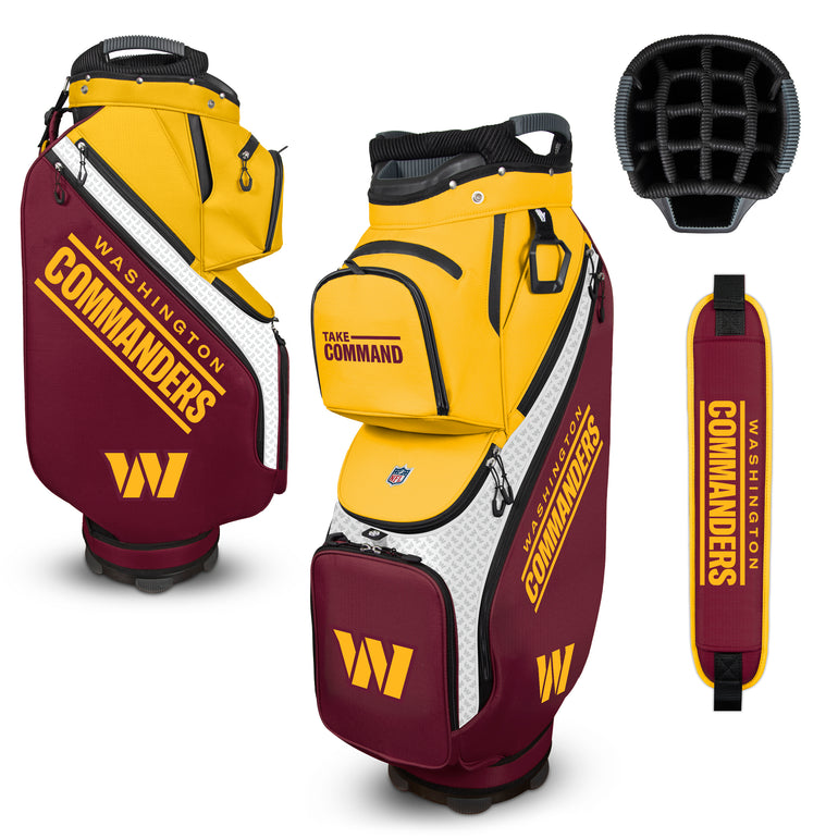 NFL Team Effort Clubhouse Cooler Washington Commanders Cart Bag