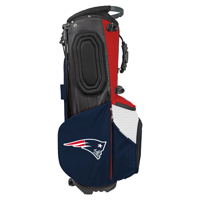 NFL Team Effort Back Nine New England Patriots Stand Bag