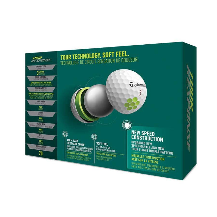 TaylorMade 2022 Tour Response Golf Balls