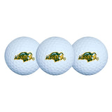 Team Effort NCAA Collegiate 3-Pack Logo Golf Balls NDSU