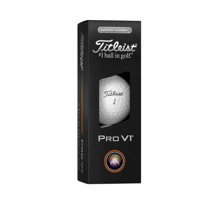 Titleist Pro V1 Enhanced Alignment Golf Balls 2025