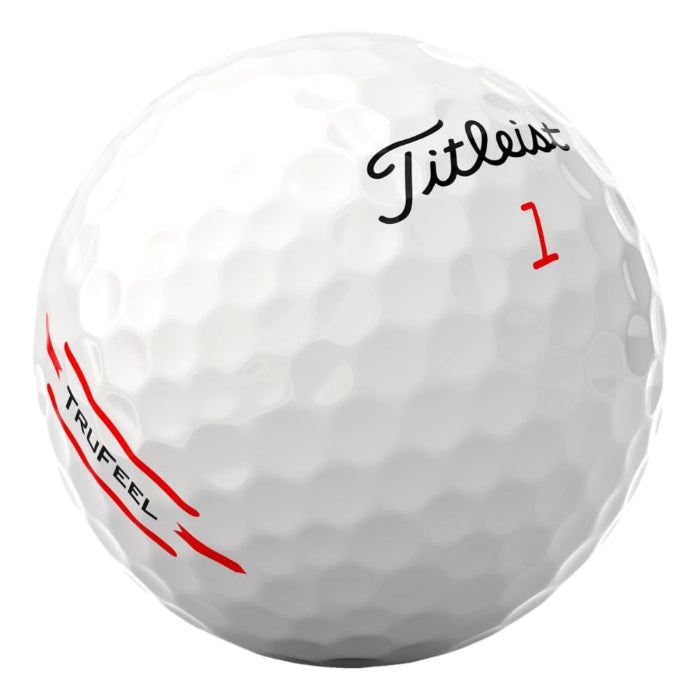 Titleist TruFeel White Golf Balls 24