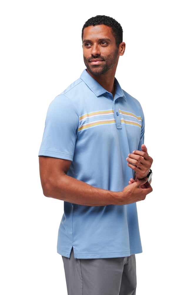TravisMathew Men's Coral Beds Polo 24