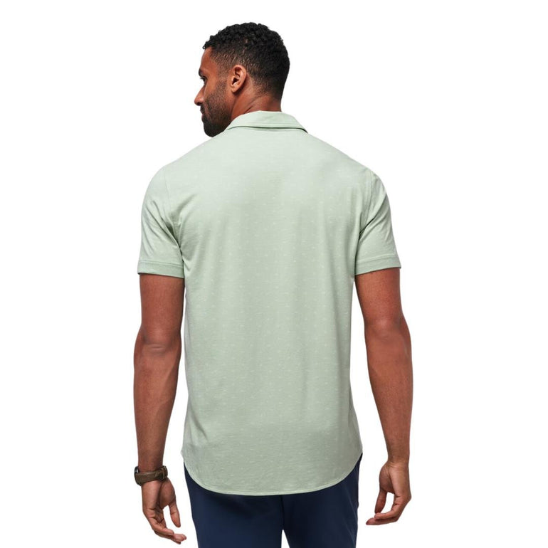 TravisMathew Men's Set A Course Button Up Polo 24