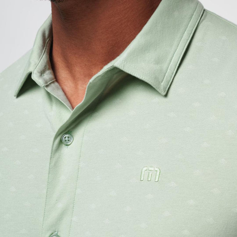 TravisMathew Men's Set A Course Button Up Polo 24