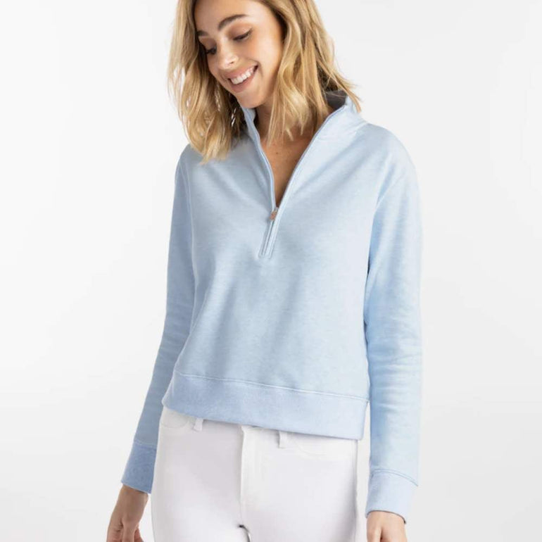 TravisMathew Women's Cloud 1/2 Zip Pullover