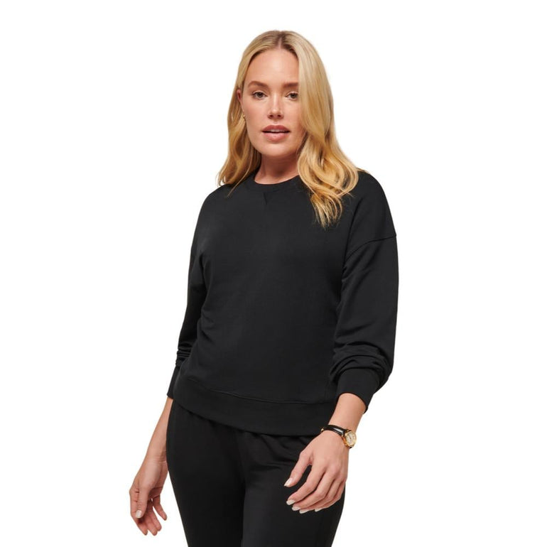 TravisMathew Women's Cloud Terry Crew Pullover 24
