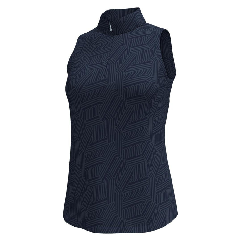 Under Armour Women's Playoff 3.0 Savvy Zip Sleeveless Polo 24