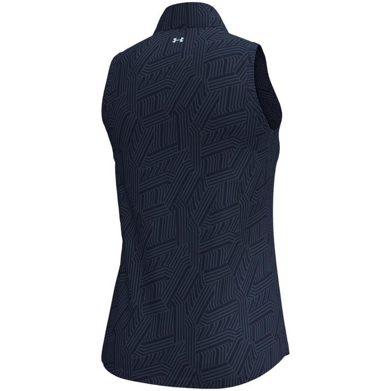 Under Armour Women's Playoff 3.0 Savvy Zip Sleeveless Polo 24