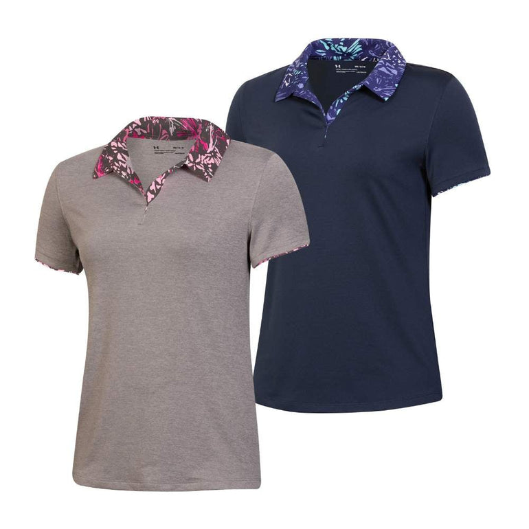 Under Armour Women's Zinger Short Sleeve Wild Fields Polo 2023