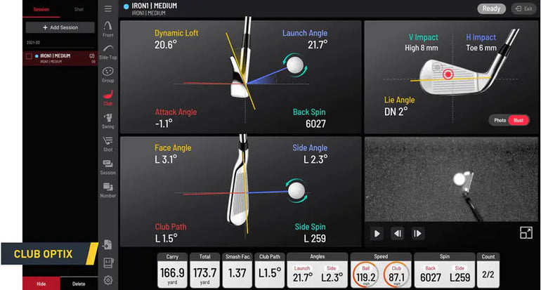 Uneekor Eye XR Retractable Golf Simulator
