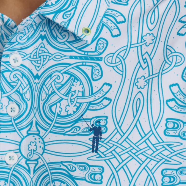 William Murray Men's Celtic Knot Polo